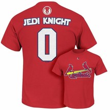 St Louis Cardinals Star Wars Jedi Baseball MLB Jersey Shirt Mens Majesti... - $19.79