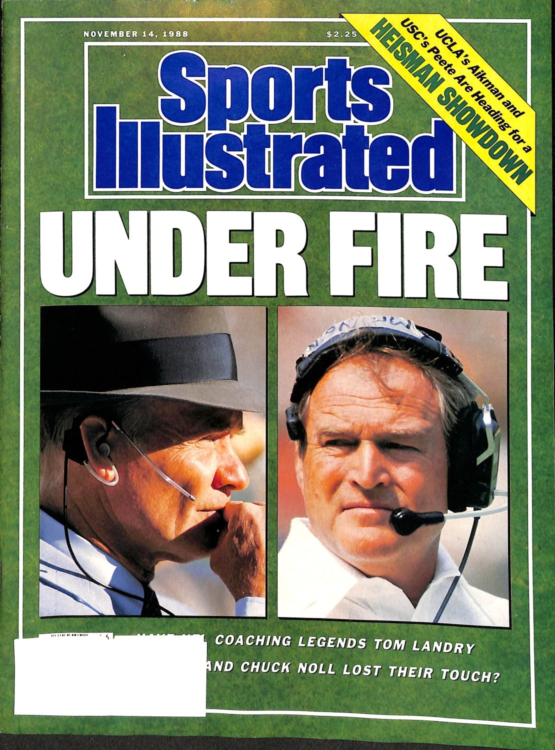 Sports Illustrated, November 14 1988 Magazine Back Issues