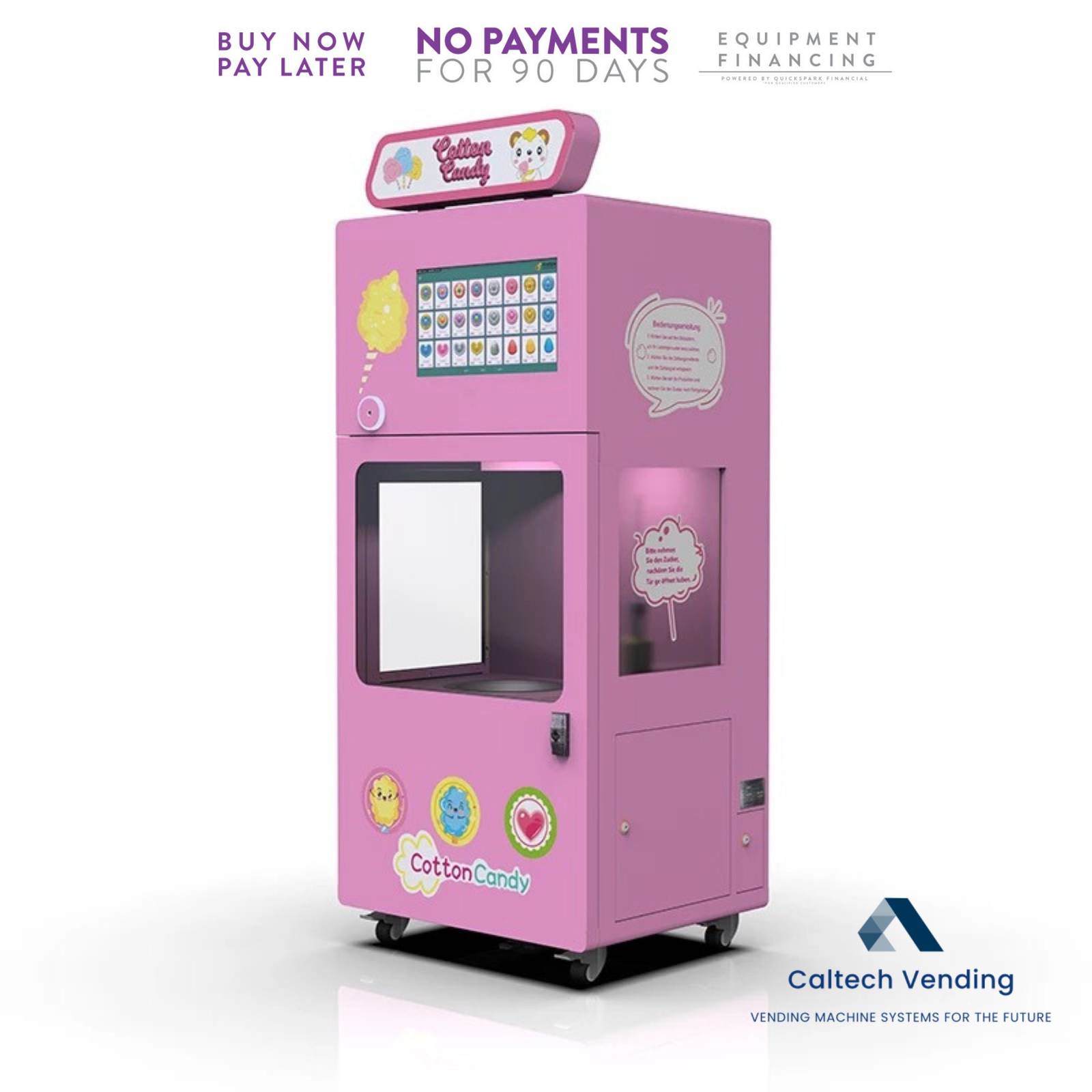 Automatic Cotton Candy Machine Automatic Custom Vending Machine