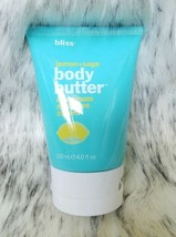 Bliss Brand Lemon & Sage Body Butter, 4.0 fl. oz., Brand New & sealed - $16.78