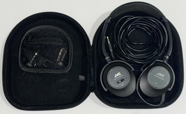 AWESOME JVC HA-NC250 Wired Noise Cancelling Headphones Black w/ Case Adapters - $14.84