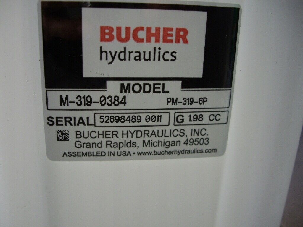 Hydraulic pump 8111S BUCHER / MX 2014 Circulator Pumps
