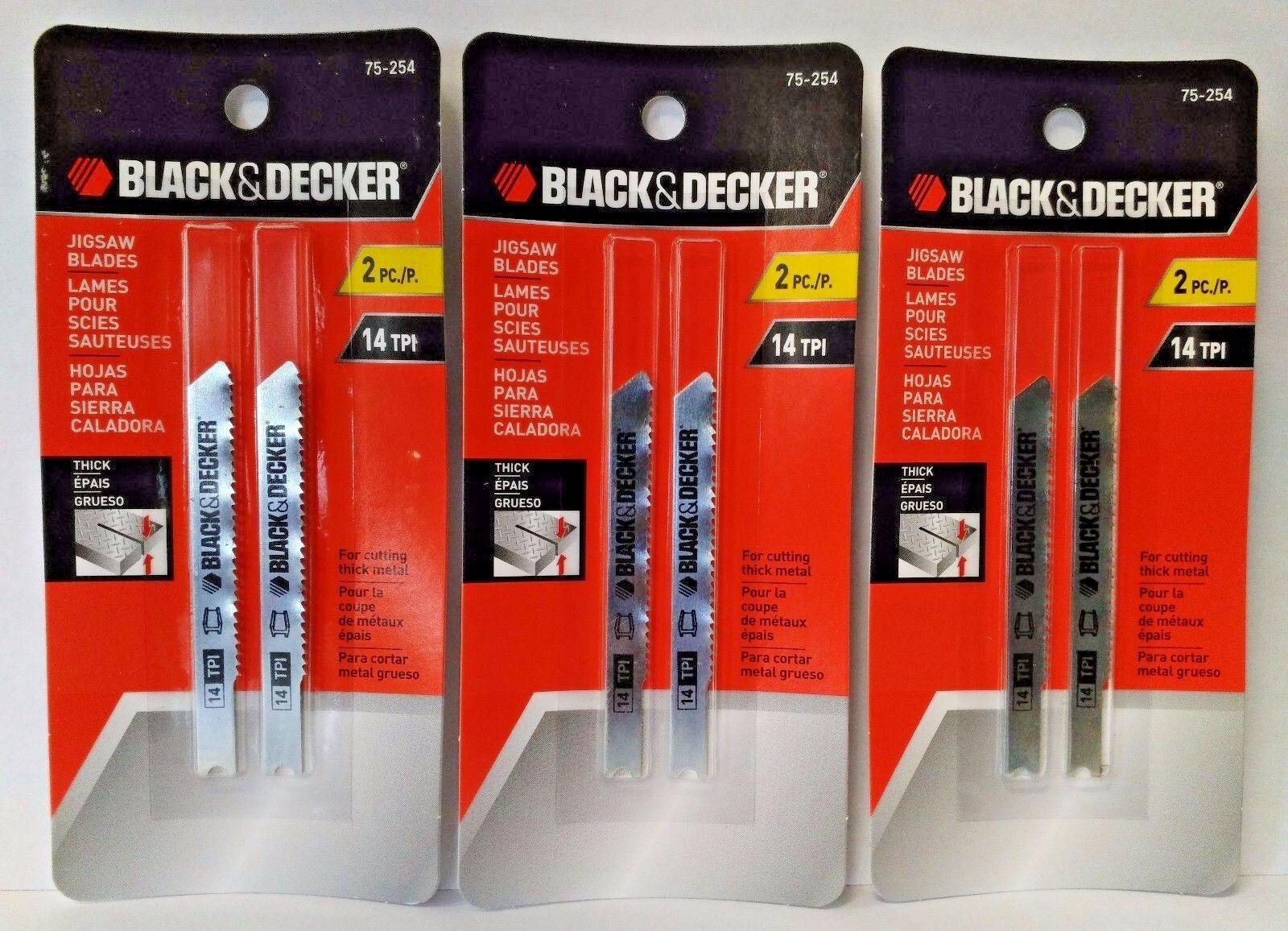 Black & Decker Jigsaw Blade 3 listings