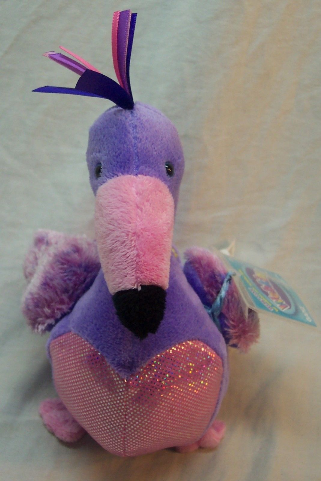 pink parrot stuffed animal