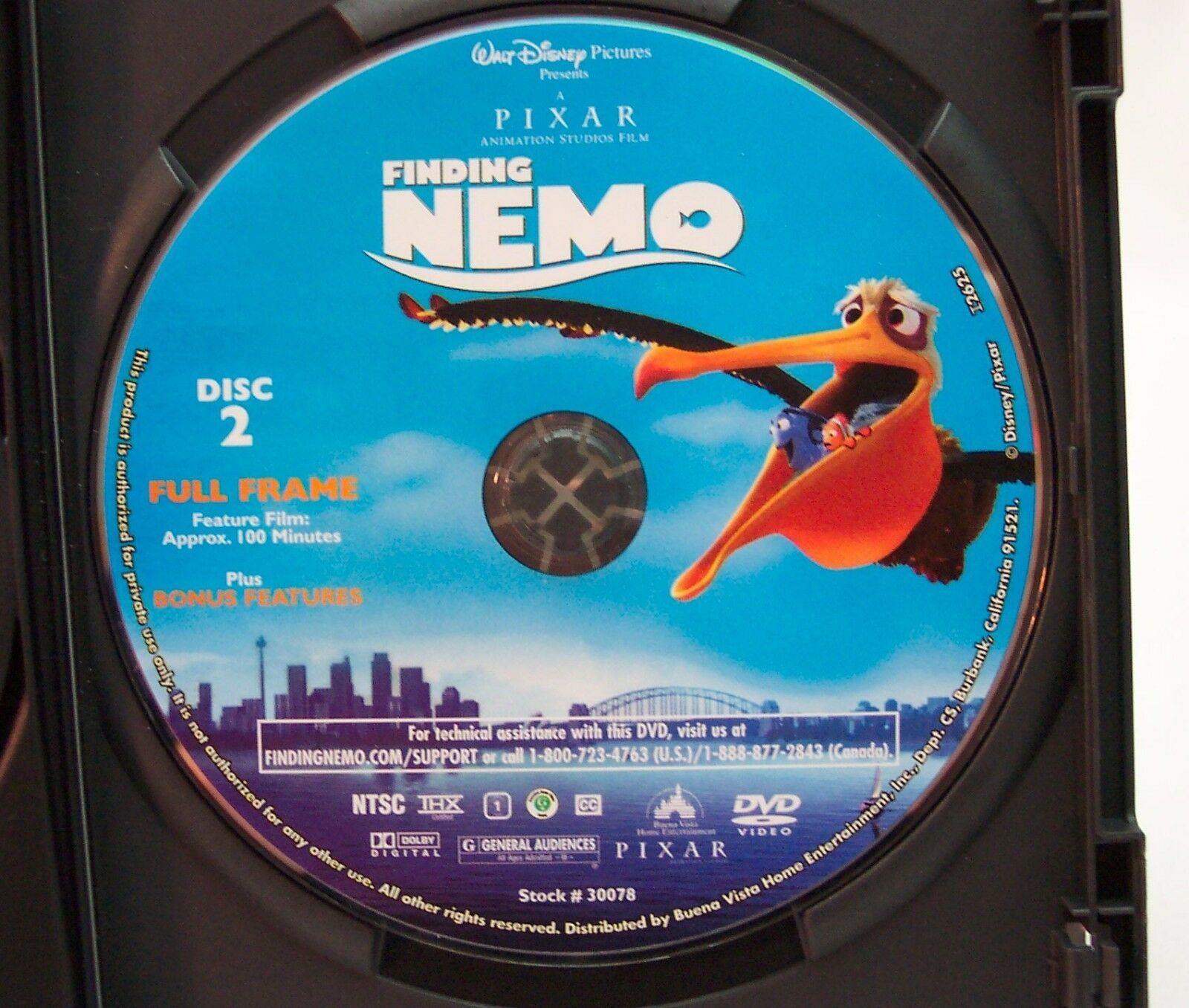 Walt Disney FINDING NEMO DVD 2 Disc Set From 2003 DVDs Blu Ray Discs   S L1600 