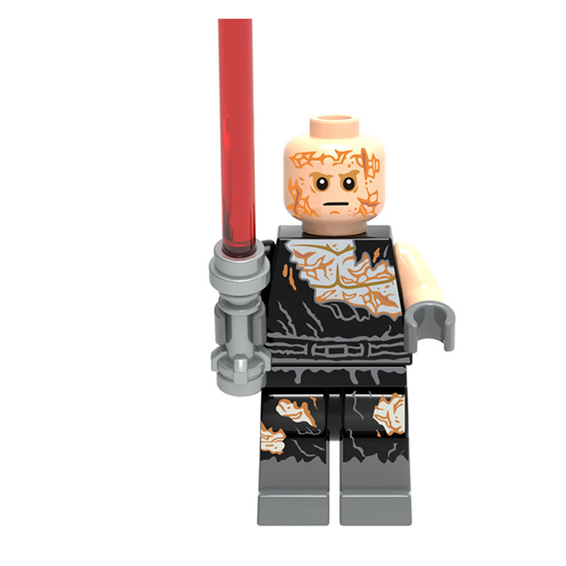 Single Sale Star Wars Anakin Skywalker Minifigure Building Blocks Toy Gift