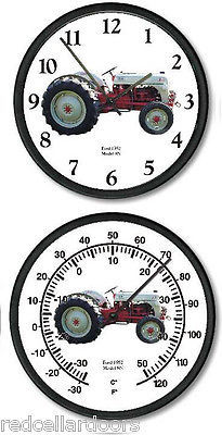New INTERNATIONAL Farmall 1923-196 Wheel Dial Clock 12 Tractors 10/" ORCHARD