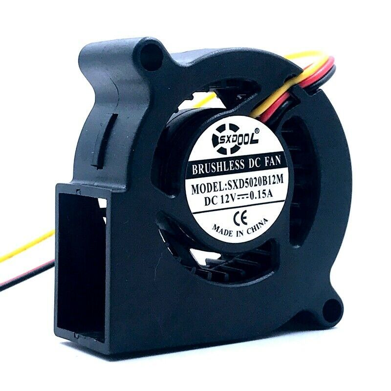 5020 Blower DC 12V 0.15A Centrifugal Fan 50mm 3 Pin Cooling Cooler