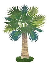Nature Weaved in Threads [ Palmetto Tree] [Custom and Unique] Embroidere... - $21.87