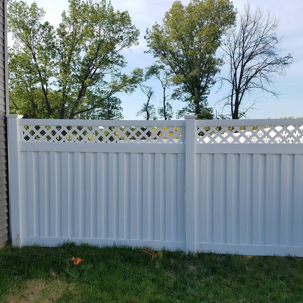 Weatherables Privacy Fence Panel Kit 6 ft. H x 8 ft. W UV Protected ...