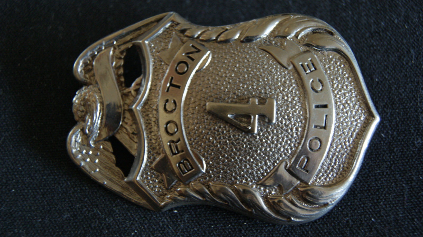 Brocton New York, Defunct Police Agency.Historical Badge.1890's Antique