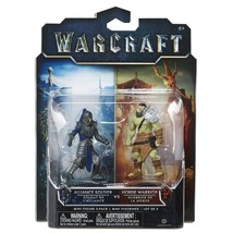 Warcraft Mini Horde Warrior &amp; Alliance Soldier Action Figures (2 Pack) - $9.40