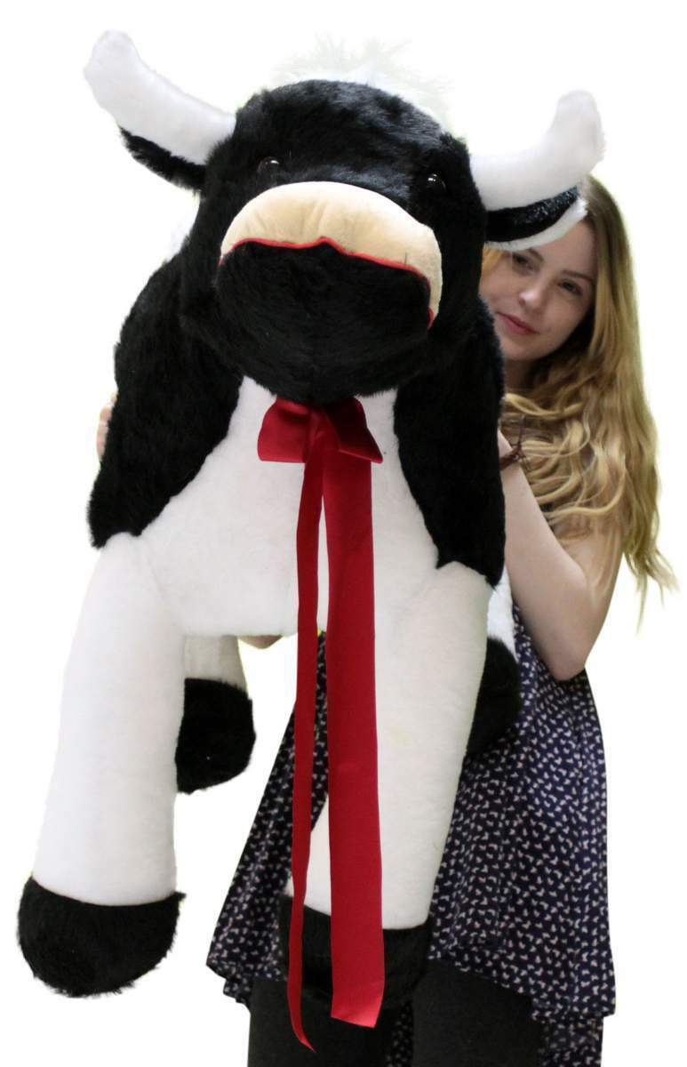 giant stuffed cow plush