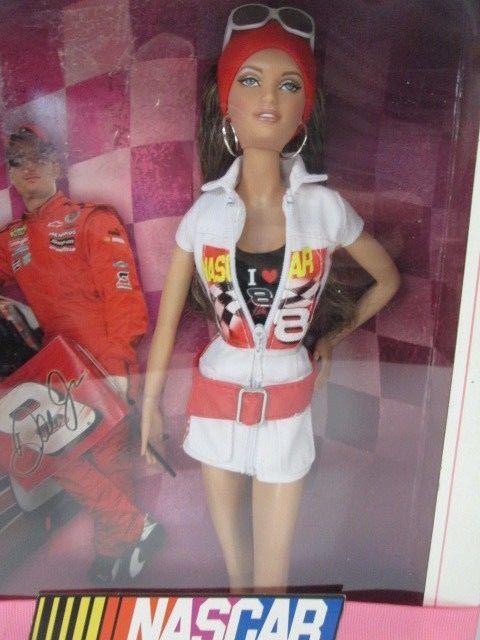 dale earnhardt jr barbie doll