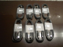 Lot of Eight 8x pcs Dell 6ft A-B Male USB 3.0 SS Cables Black NEW US Seller - $5.95