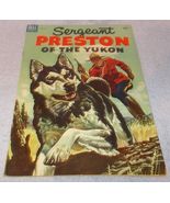 Golden Age Dell Comic Book Sergeant Preston of the Yukon No 8 August 195... - $14.95