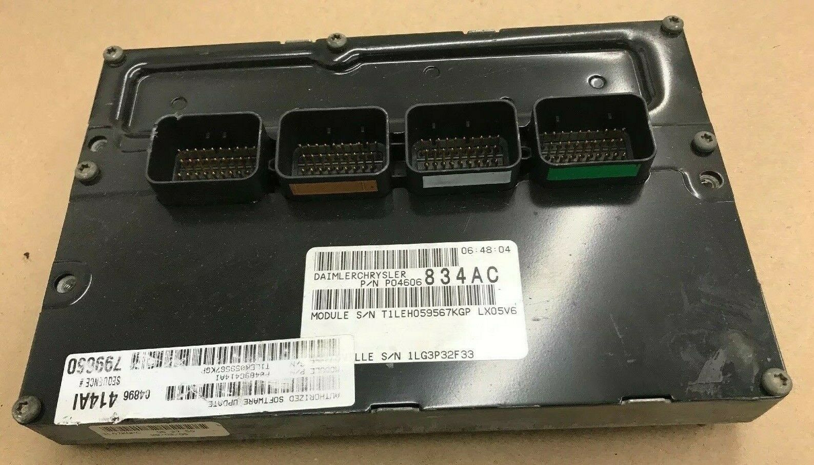 2005 Dodge Charger 3.5 V6 PCM ECU ECM Engine Computer Module l