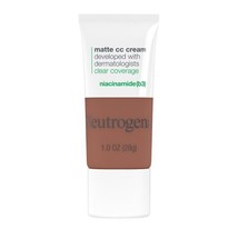 Neutrogena Clear Coverage Flawless Matte CC Cream, Warm Mocha, 1 oz.. - $29.69