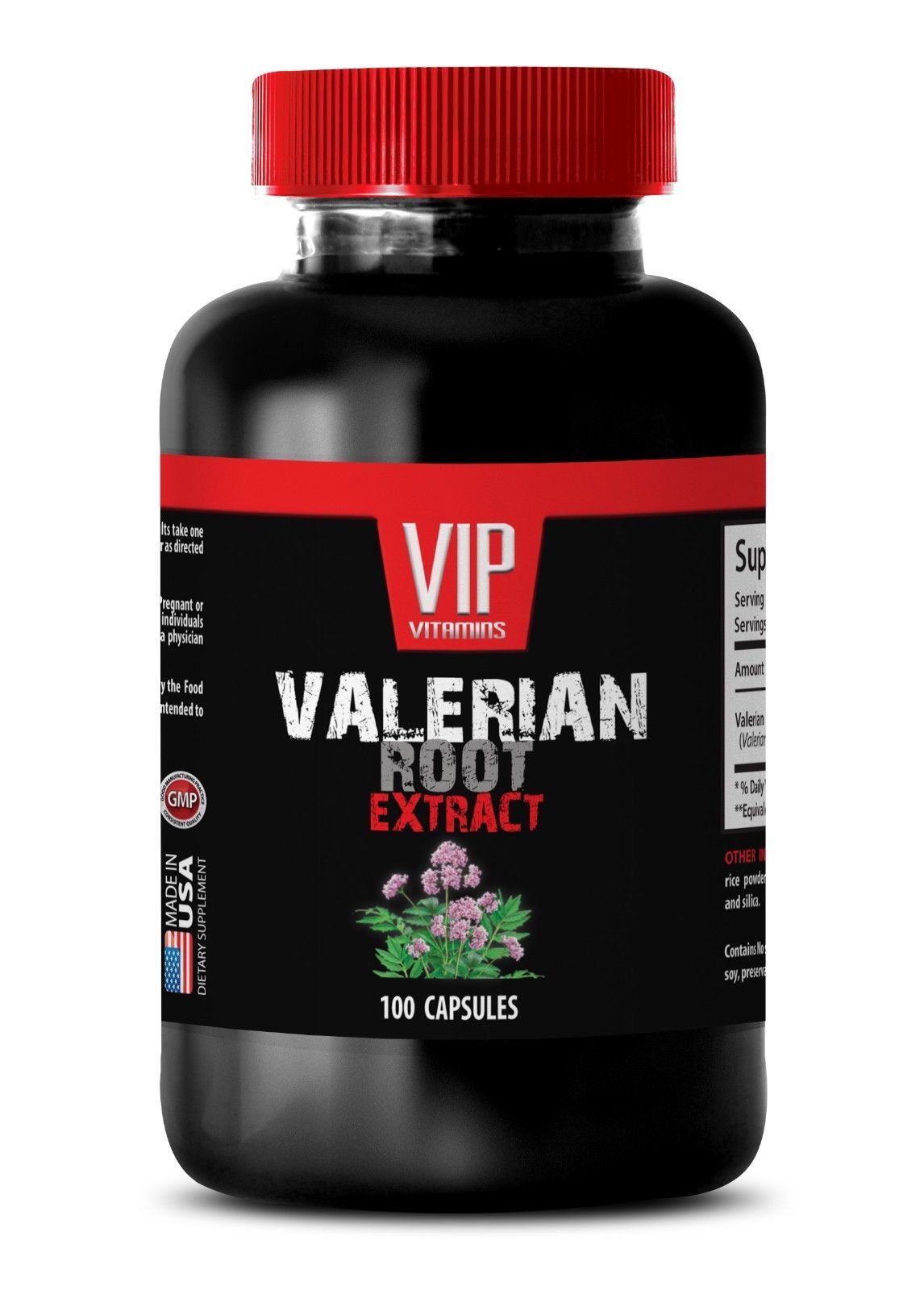 Primary image for Valerian Root Capsules - VALERIAN ROOT EXTRACT - anti-anxiety effects - 1 Bottle