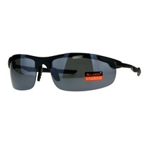 Xloop Sunglasses Mens Sports Fashon Half Rim Wrap Around UV 400 - $11.95