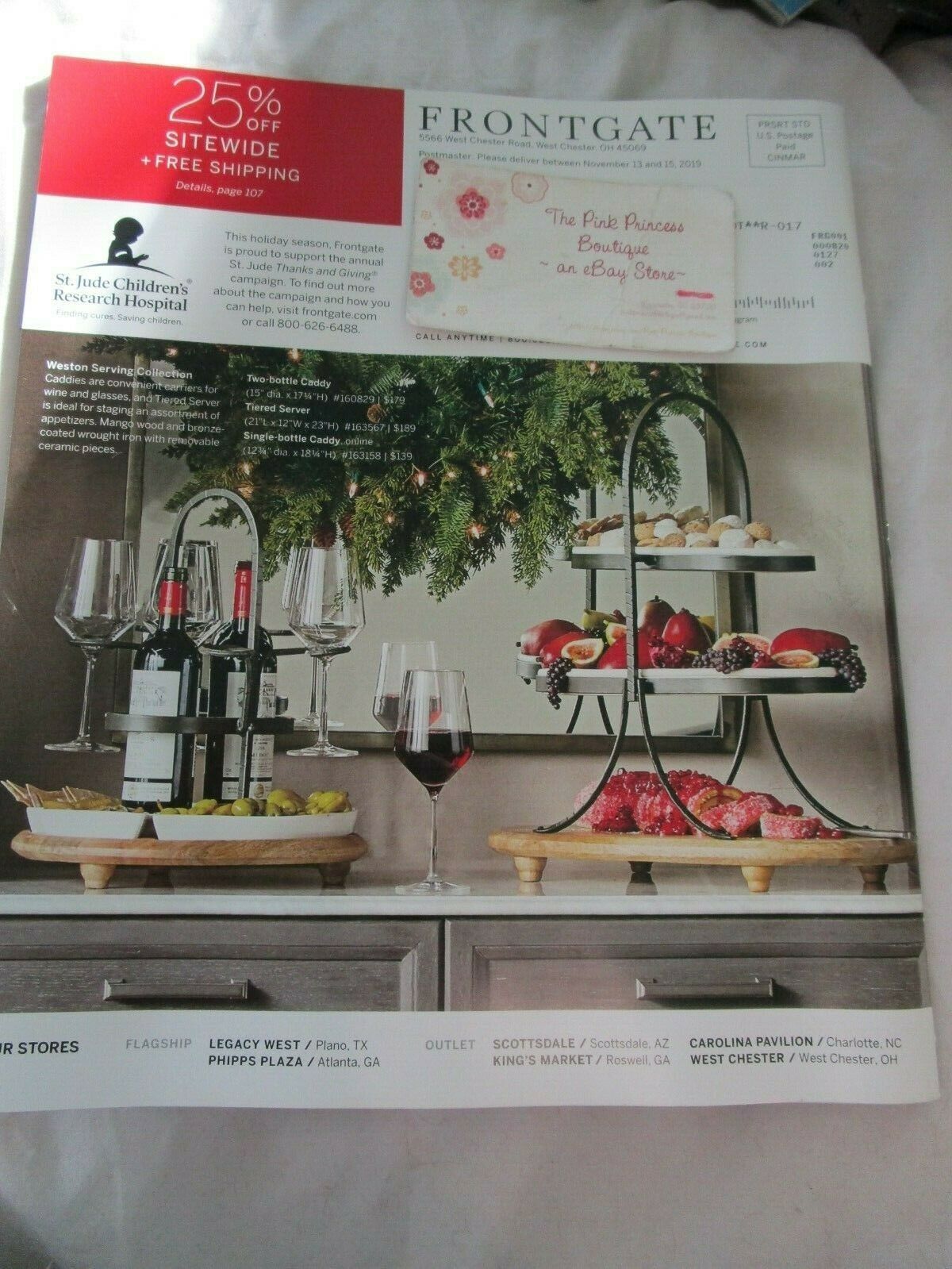 Frontgate Catalog Christmas 2019 Christmas In The Country Brand New   S L1600 