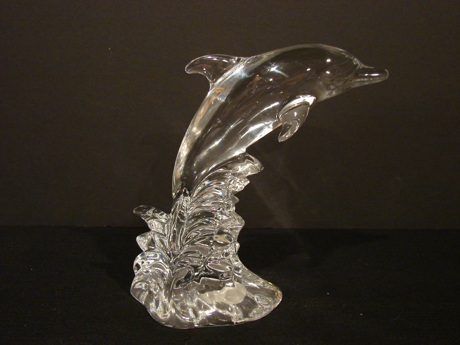 waterford crystal dolphin figurine