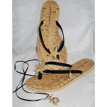 Tommy Hilfiger Custom Summer Sandals Flip Flops Womens w/ Beach Anklet / Choker - $50.00