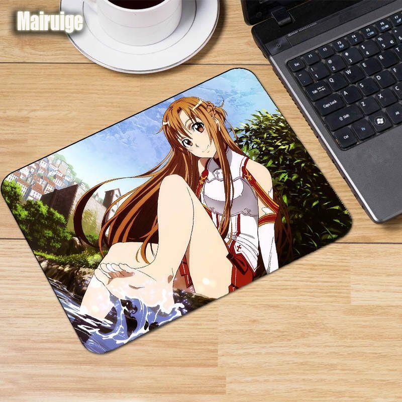 Mairuige® Sword Art Online Mousepad Asuna SAO Mouse Pad Professional Mouse Pads, Mats