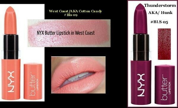 nyx butter lipstick west coast