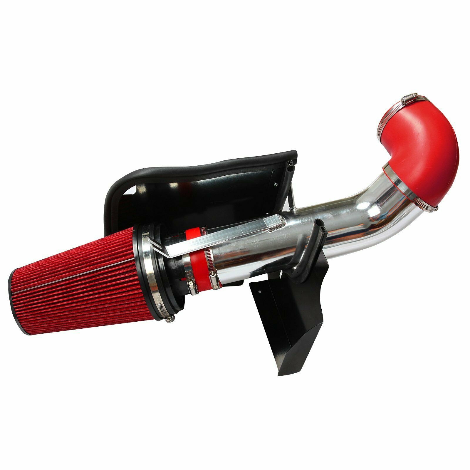 Cold Air Intake System/Kit+Heat Shield Red For 99-06 GMC/Chevy V8 4.8L/5.3L/6.0L