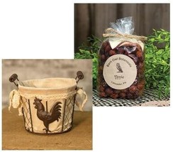 Rooster Wire Basket Potpourri Gift Set | Free USA Shipping - $43.95