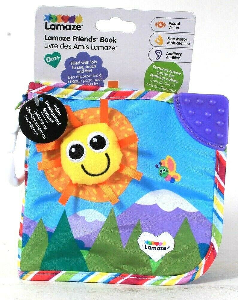 Lamaze CLASSIC DISCOVERY BOOK Play & Grow Baby/Child Development Activity Toy BN 
