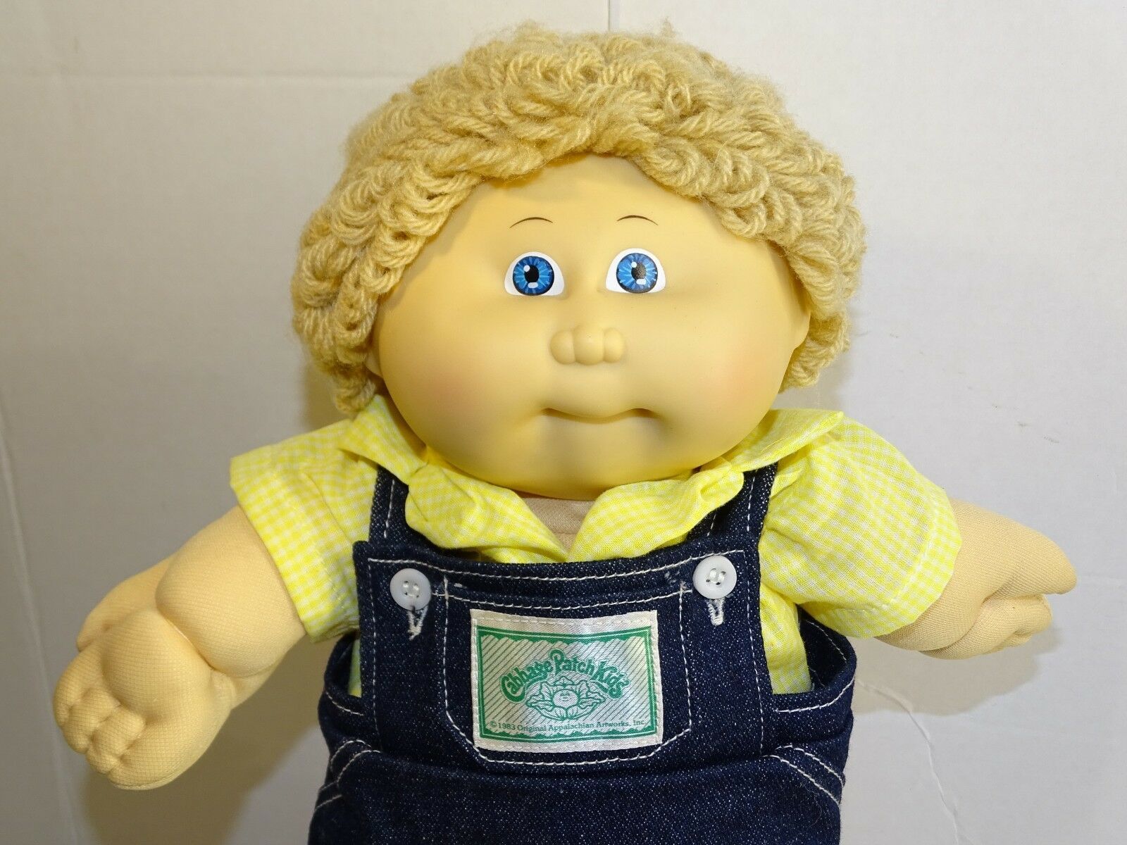 blonde cabbage patch doll boy