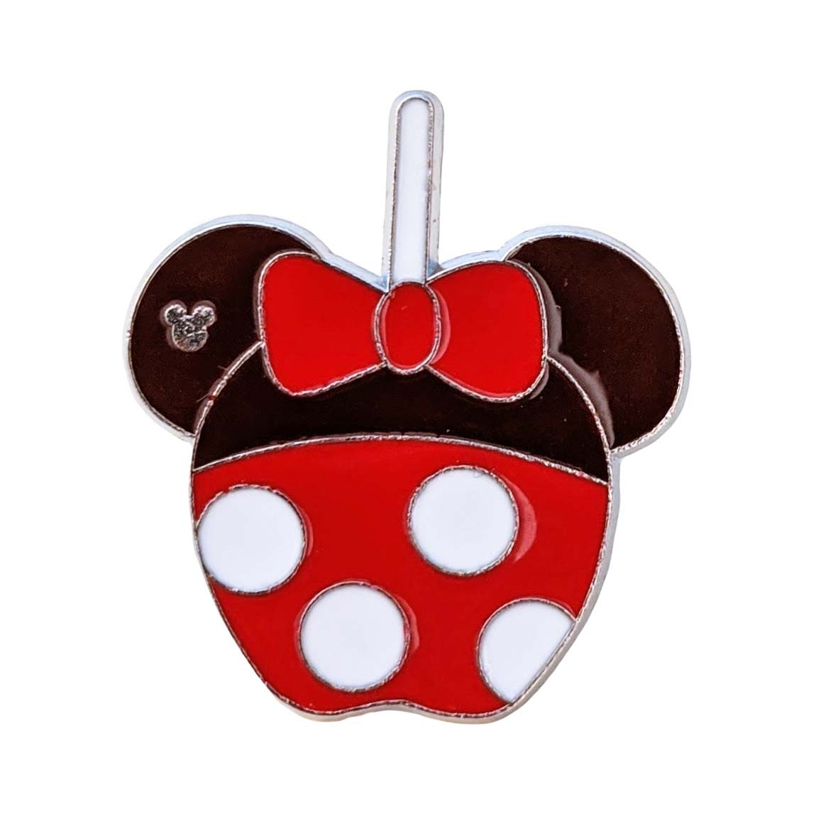 Minnie Mouse Disney Lapel Pin: Candy Apple - Minnie Mouse