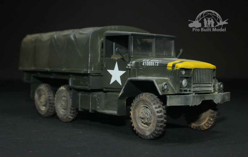 US Army M34 Tactical Truck Vietnam war 1:35 Pro Built Model - Armor