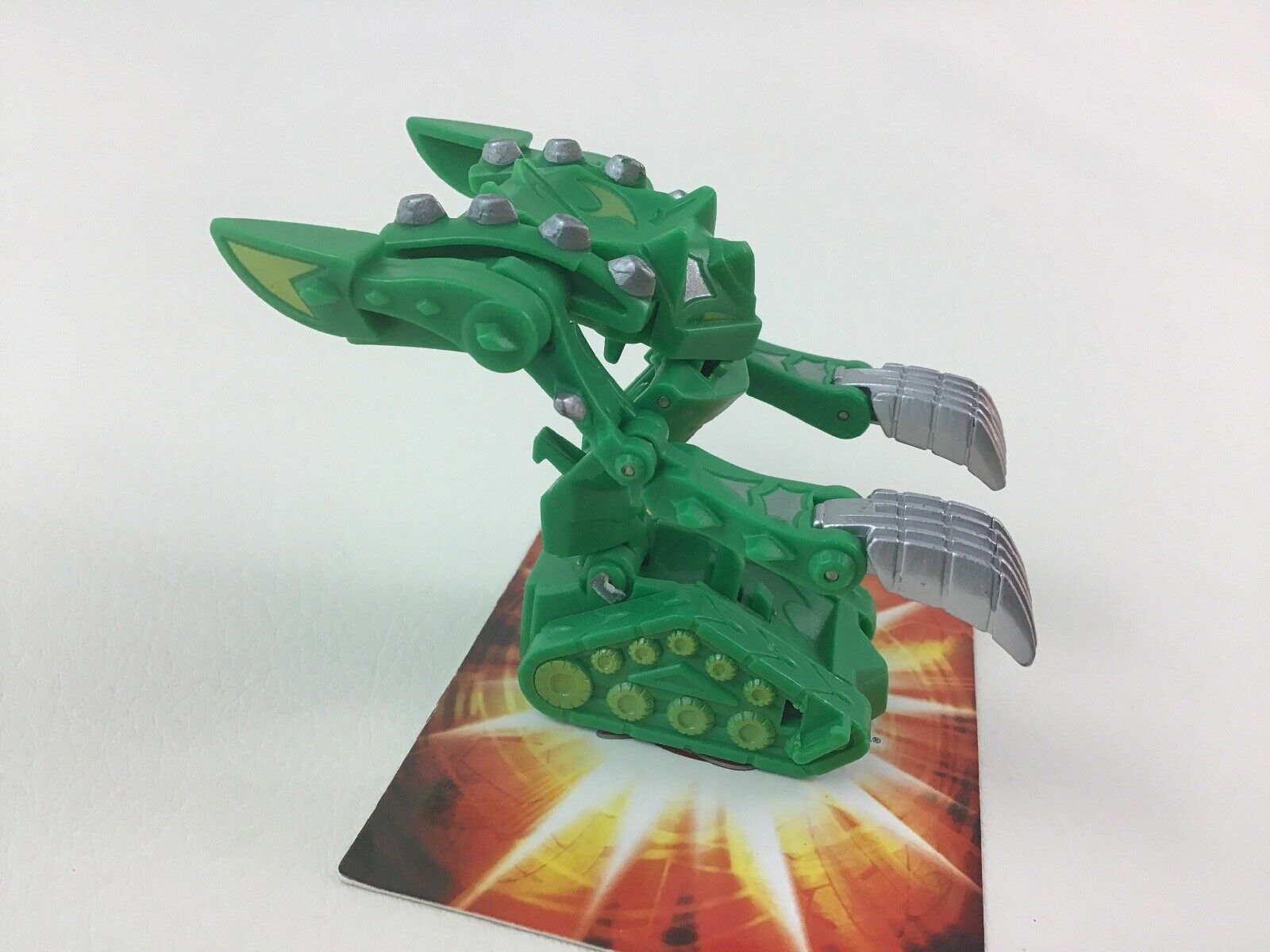 Bakugan Ventus Axellor Green Mobile Assault Mechtanium Surge 250G Spin ...