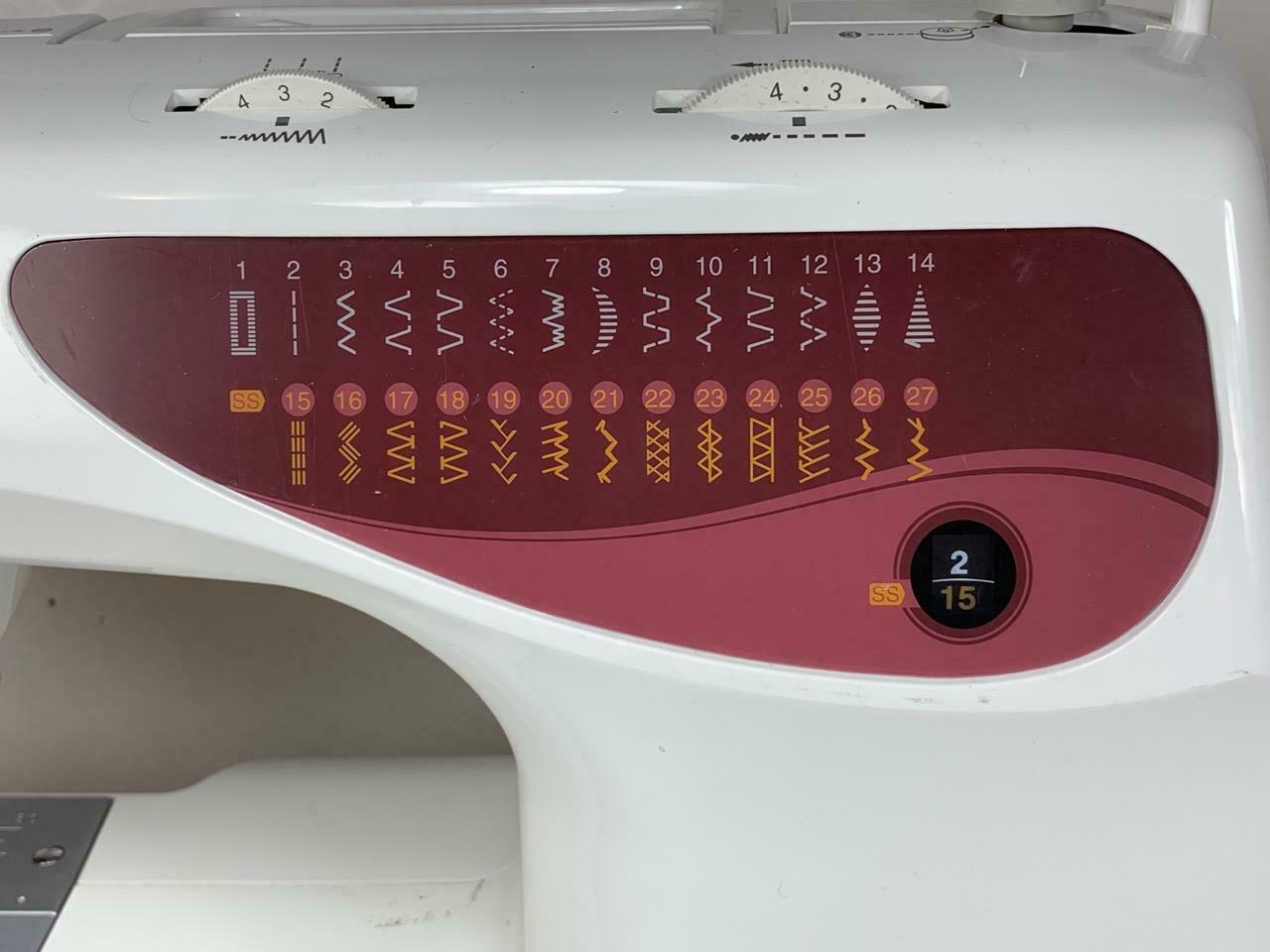 Brother Model XR52 Sewing Machine EXCELLENT w/ Case TESTED & WORKS w