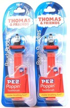 2 Count Thomas & Friends Brush Buddies PEZ Poppin Soft Toothbrushes