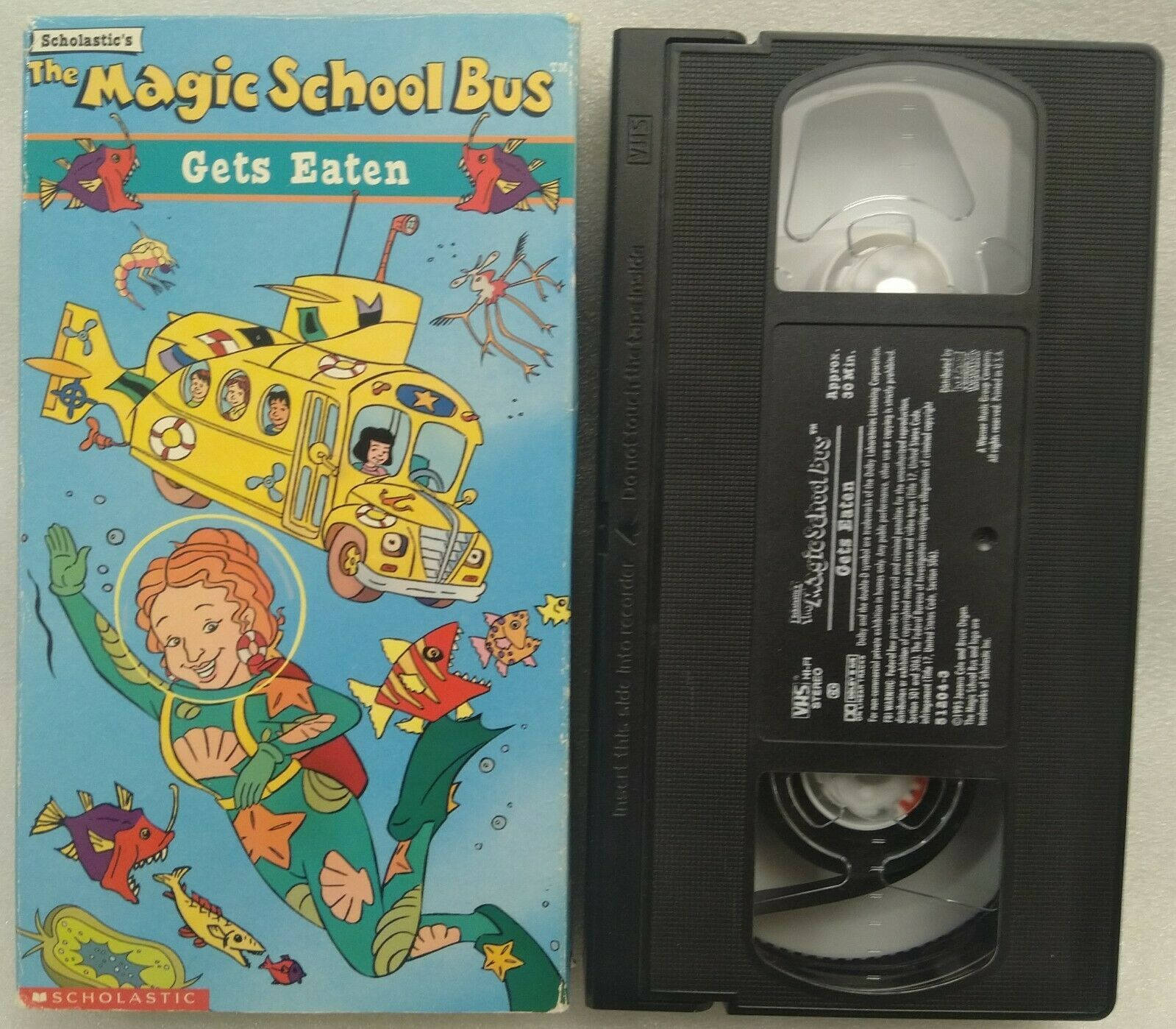 VHS The Magic School Bus - Gets Eaten (VHS, 1999) - VHS Tapes