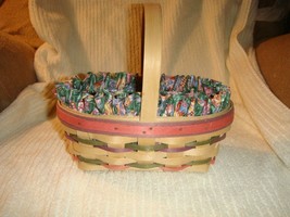 Longaberger 1997 Small Natural Easter Basket, Liner &amp; Protector  - $27.99