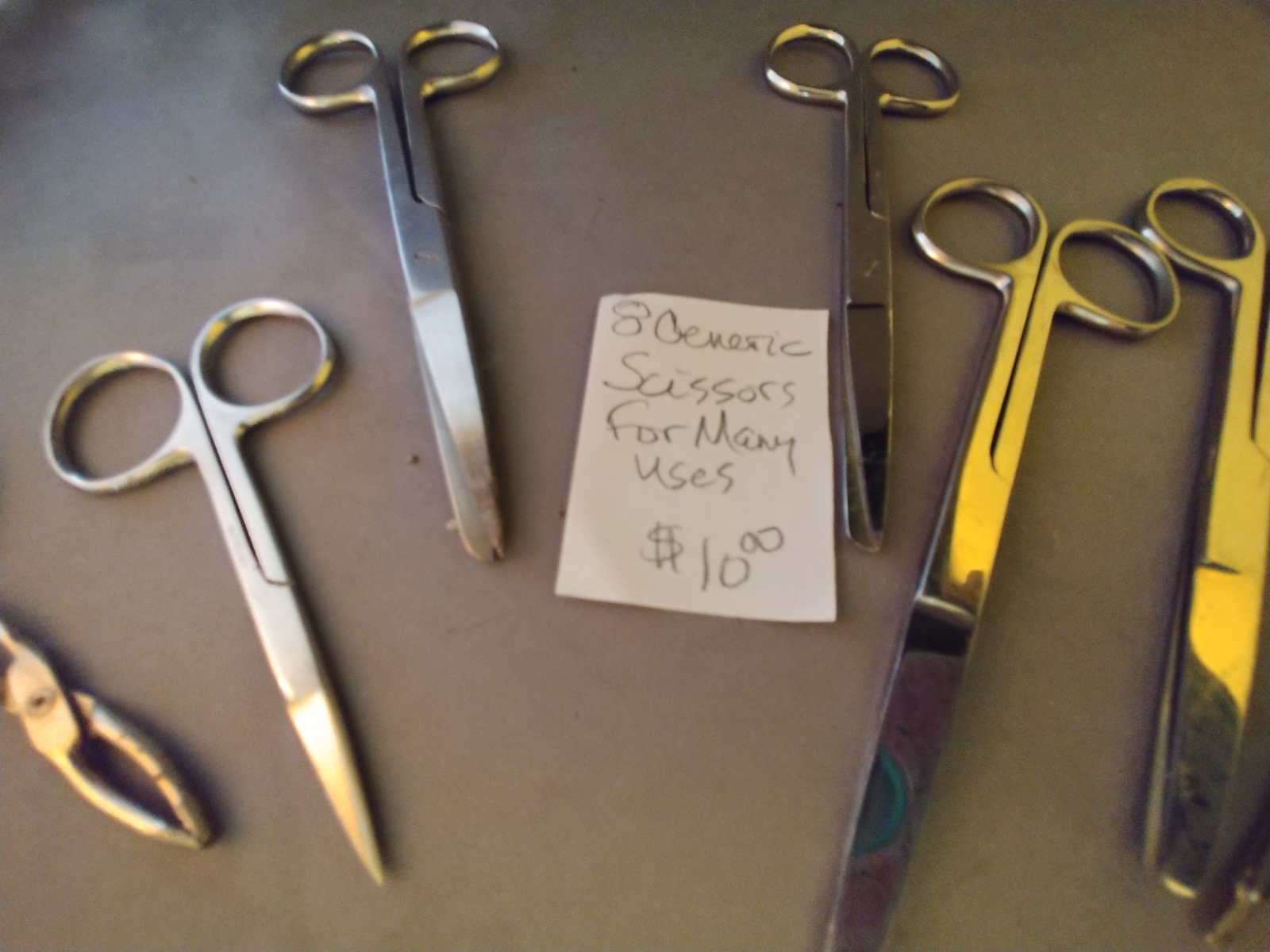 8 Different Size and Types of Scissors Crafts Cutting Tools