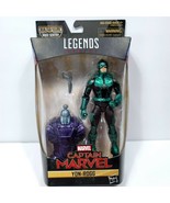 Captain Marvel Legends Series Yon-Rogg Hasbro Action Figure Kree Sentry BAF - $20.78