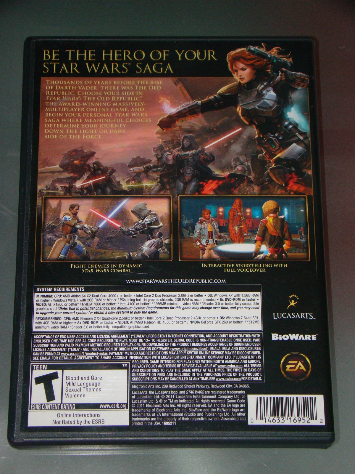 PC Game STAR WARS THE OLD REPUBLIC Electronic Games