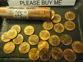 1982-D Lincoln Ldc Cent Roll **Circs Condition** C/S & H Available - $1.83