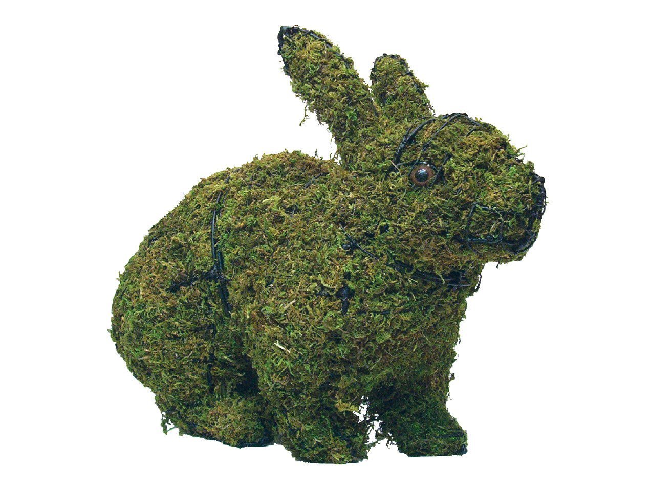 Hopping Rabbit 17" and 26" Topiary Sculpture Wire Frame or Moss