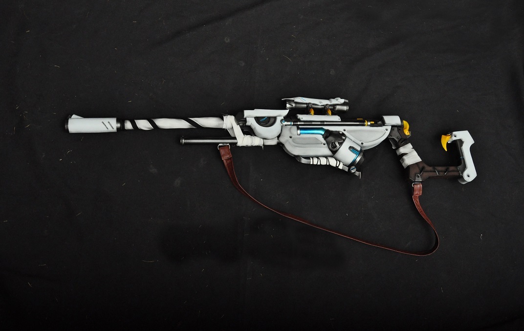 Game Overwatch Widowmaker Weapon Pistol Cosplay Props PVC Gun Rifle 51” Long