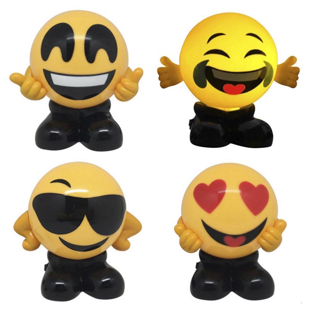 Emoji Small Night Light Smile Emoticon Lamp 3D Version USB Charge Lamp