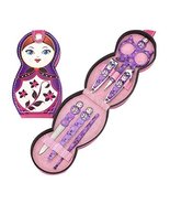 Cute Matryoshka Manicure Tools Portable 6 in 1 Nail Clippers Nail Scisso... - $24.56