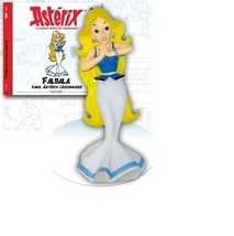 Falbala resin statue figurine with booklet  Official Asterix product