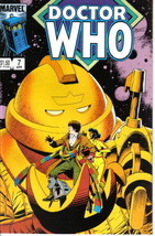 Doctor Who TV Series Comic Book #7 Marvel 1986 NEAR MINT NEW UNREAD - $5.94